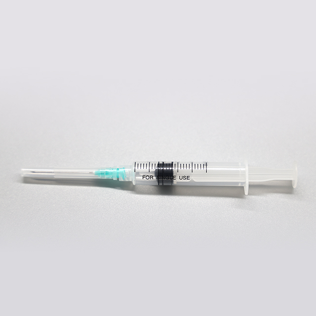 Jeringa desechable de desactivación automática de 5 ml
