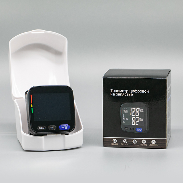 El mejor monitor de presión arterial de muñeca portátil digital con muñequera ajustable