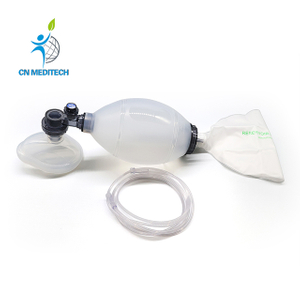 Resucitador manual del silicón líquido sólido de la válvula del resucitador médico de la emergencia del bolso de Ambu del hospital
