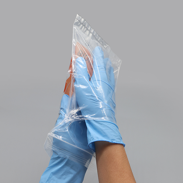 Bolsa de transporte de muestras de peligro biológico autosellante de laboratorio