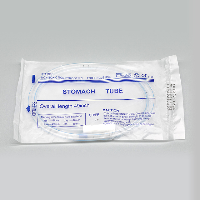 Tubo de drenaje de estómago de descompresión gástrica de PVC desechable