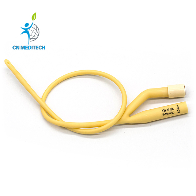 Catéter de orina con catéter de Foley de látex de 2 vías desechable médico