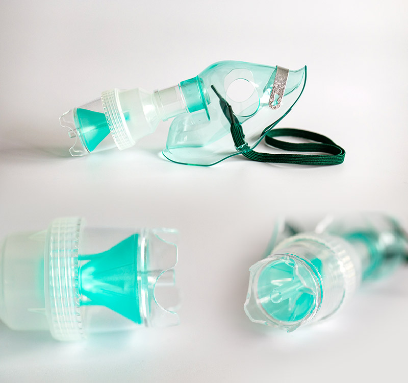 M&aacute;scara de 800 nebulizadoras