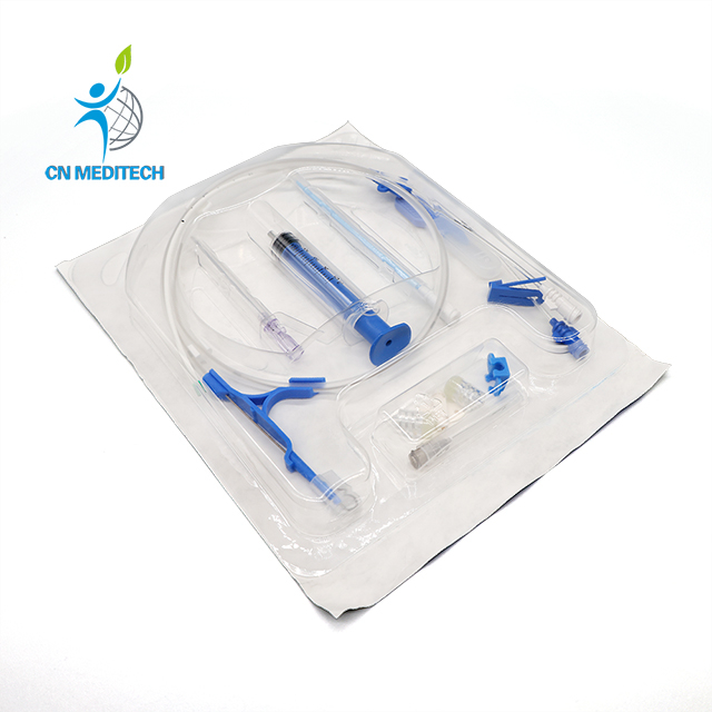 Equipo médico disponible del catéter venoso central del equipo CVC del lumen doble