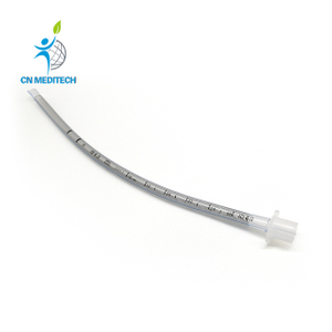 Tubo endotraqueal ET liso de PVC oral reforzado sin manguito 