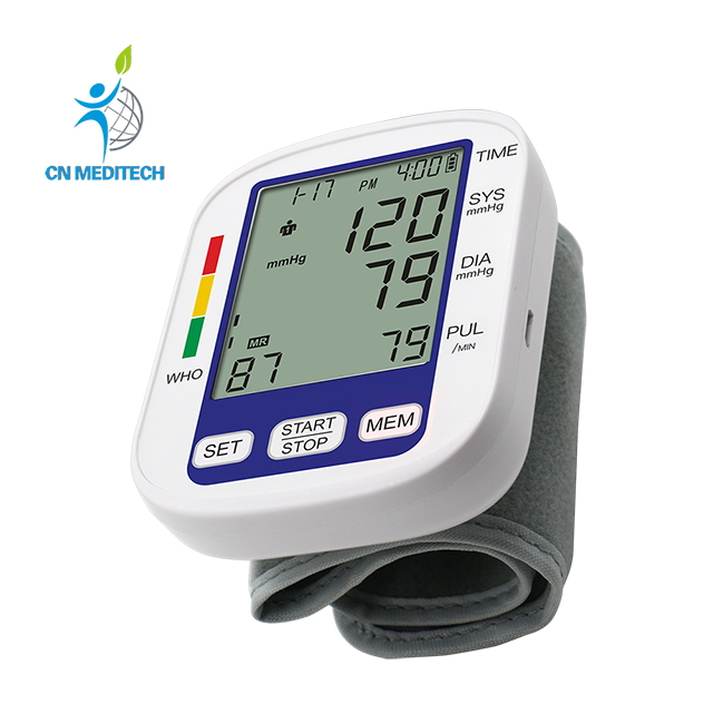 Monitor portátil barato de la presión arterial de la muñeca de la máquina de BP