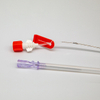 Catéter arterial de anestesia médica con cánula arterial desechable con tubo de extensión