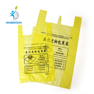 Bolsas de basura desechables para hospitales Bolsa de residuos médicos