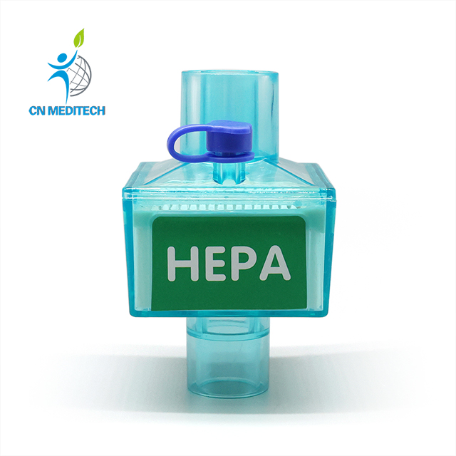 Filtro de partículas de aire de alta eficiencia (HEPA) para circuitos respiratorios