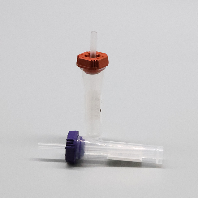 Microtubo de extracción de sangre con capilar