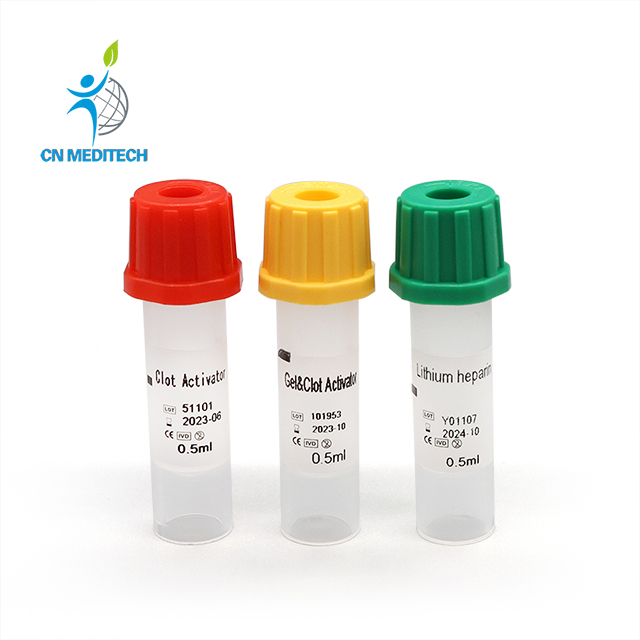 Tubo de extracción de sangre Microtainer Micro tubo de extracción de sangre