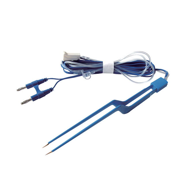 Pinzas bipolares desechables con pinzas para tejidos electroquirúrgicos con cable