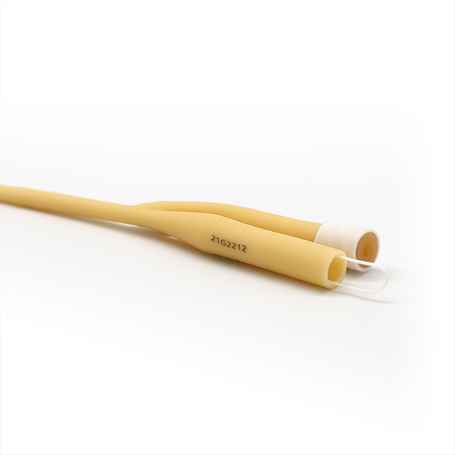 Catéter de orina con catéter de Foley de látex de 2 vías desechable médico