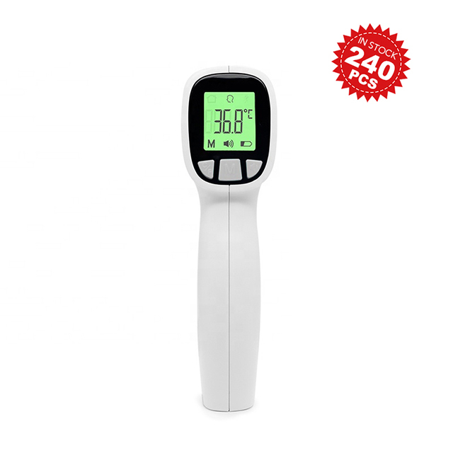 Termómetro infrarrojo digital médico sin contacto de la temperatura de la frente de la temperatura del cuerpo