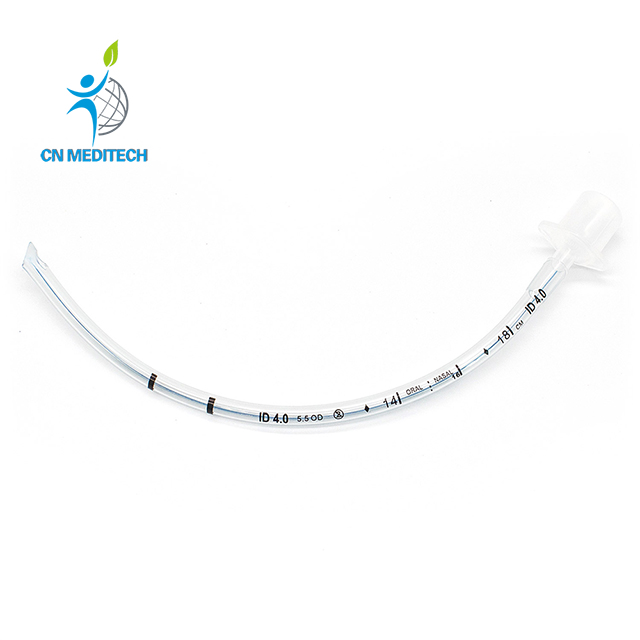 Tubo endotraqueal ET simple oral sin manguito de PVC 