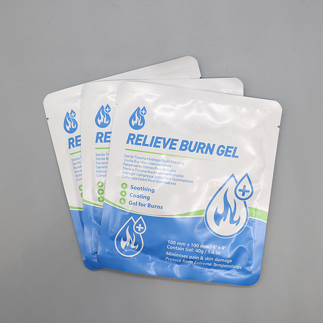 Apósito médico para heridas de hidrogel, apósito para quemaduras, apósito estéril de gel para quemaduras Burncare