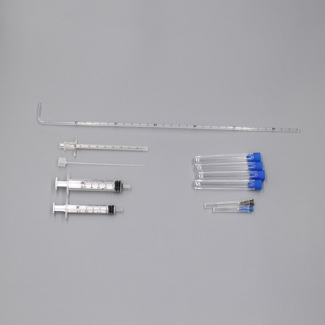 Kit de punción desechable Kit de punción estéril de un solo uso para procedimientos hospitalarios y clínicos