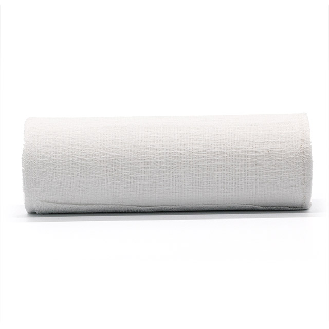 Rollo de gasa de algodón absorbente no estéril desechable