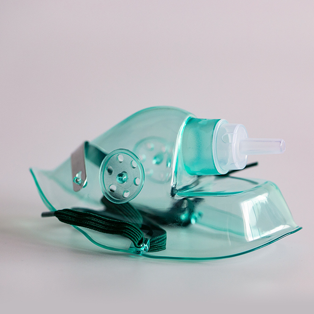 Máscara de oxígeno pediátrica de PVC para adultos desechables médicos