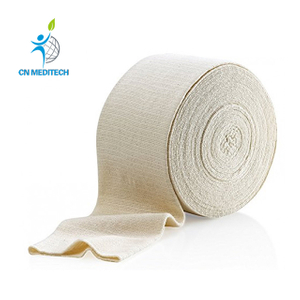 Vendaje de compresión de gasa tubular médica de alta elasticidad