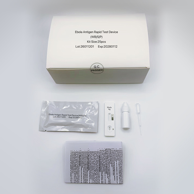 Kit de prueba rápida del antígeno del Ébola