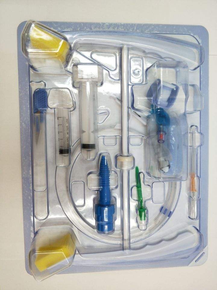 Kit de traqueotomía estéril desechable para operación de traqueotomía clínica