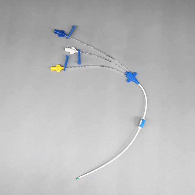 Catéter CVC venoso central con lumen de línea central simple/doble/triple médico desechable 