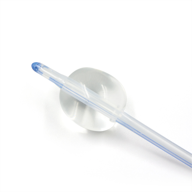 Catéter urinario Foley de silicona desechable de 2 vías 