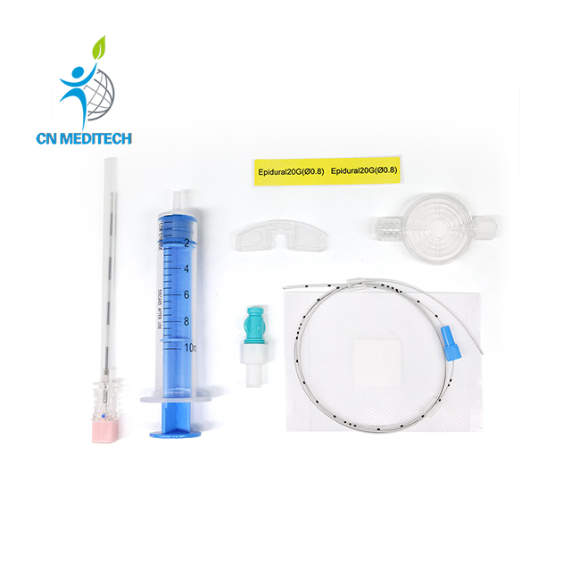 Kit desechable de punción epidural continua Kit de anestesia epidural