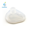 Mascarilla de respiración de anestesia transparente de silicona reutilizable médica