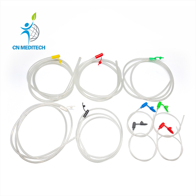 Tubo de alimentación de estómago de PVC desechable médico 