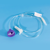 Conjunto de alimentación de TPU para conjunto de alimentación de nutrición enteral desechable con tapa