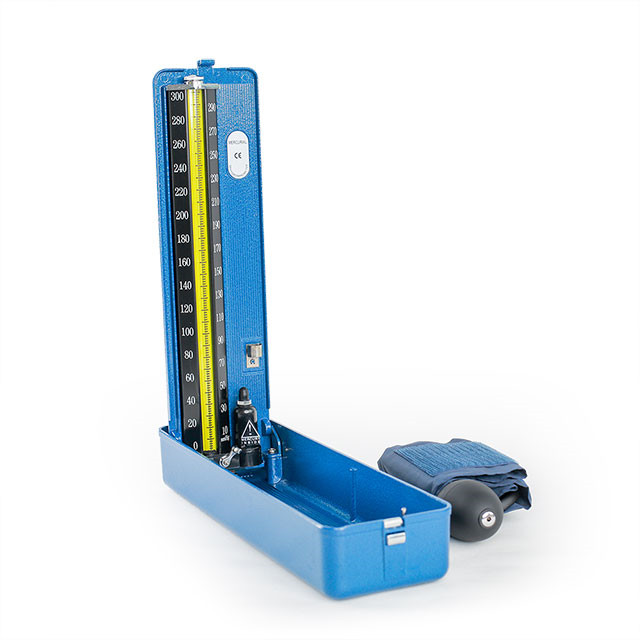 Sphygmoman&oacute;metro de la cl&iacute;nica de mercurio de vidrio 640