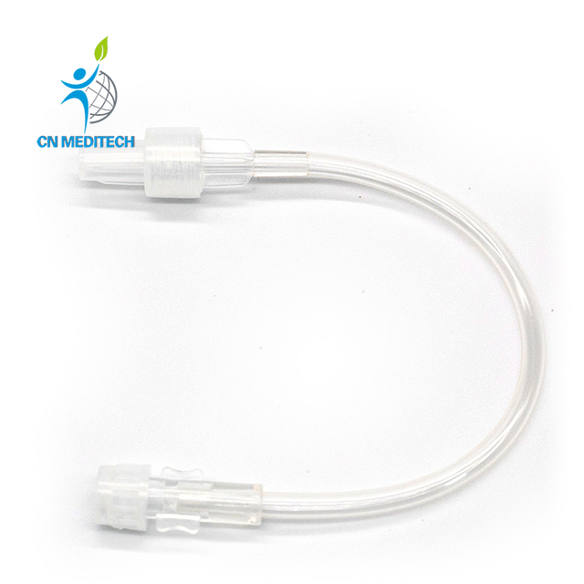 Tubo/tubo de extensión de líquido intravenoso médico desechable