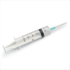 Jeringa de inyección Luer Lock desechable médica de 5ml/20ml/60ml con aguja