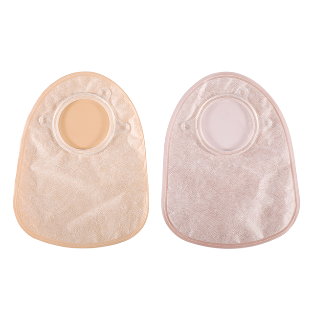Bolsa de ostomía médica Bolsa de colostomía de dos piezas cerrada y drenable profesional 