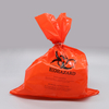 Bolso rojo amarillo infeccioso disponible plástico de la autoclave del riesgo biológico de los bolsos de basura de la autoclave 