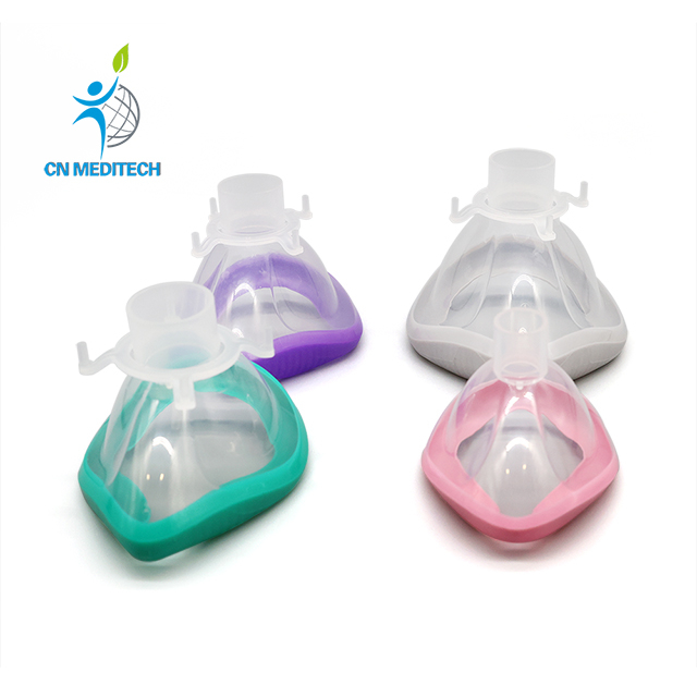 Máscara de anestesia tipo inflable desechable