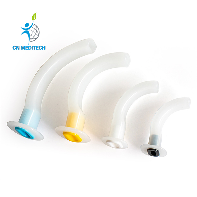 Tubo desechable para vías respiratorias orofaríngeas de Guedel 