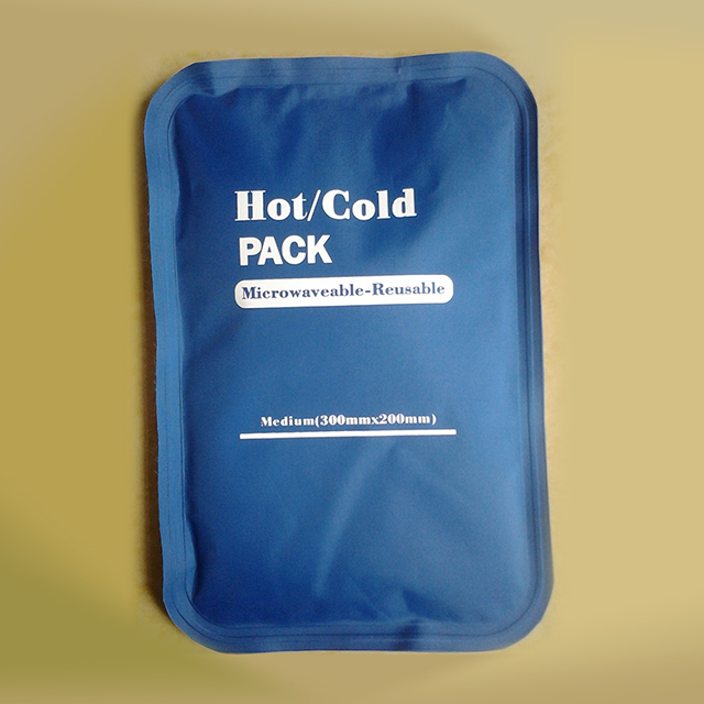Paquete de compresa fría y caliente con terapia de gel reutilizable 