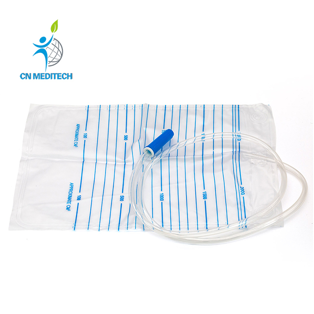Bolsa recolectora de orina desechable para adultos sin salida