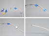 Catéter CVC venoso central con lumen de línea central simple/doble/triple médico desechable 