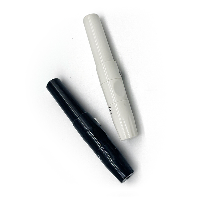 Pluma automática médica de lanceta de sangre Dispositivo de punción de sangre Pluma automática de recolección de sangre