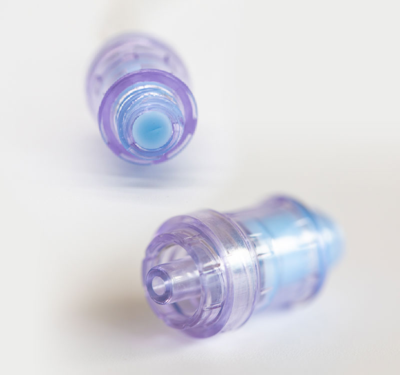 Conector libre de 800 agujas