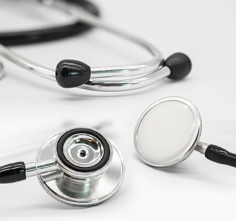 Estetoscopio de cabeza de 800 dobles