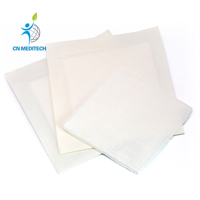 Hisopo de gasa de algodón estéril médico desechable