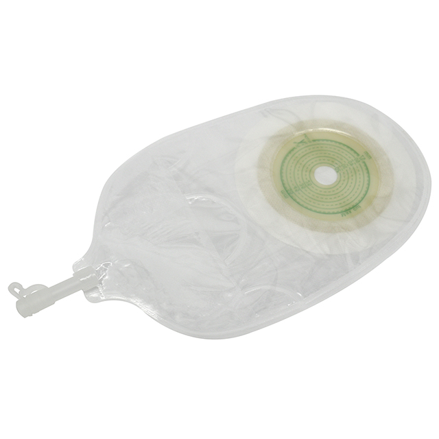 Bolsa drenable médica desechable, bolsa de urostomía de una pieza para ostomía