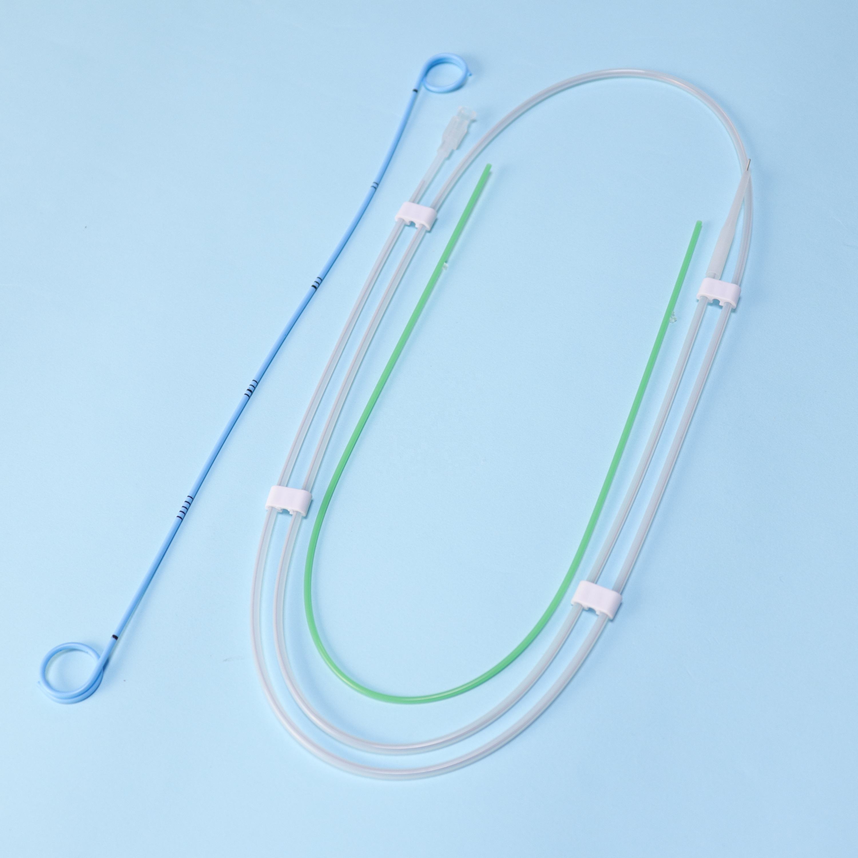 Juego de stent ureteral médico desechable de urología doble J