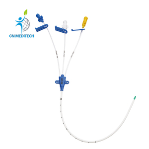 Catéter CVC venoso central con lumen de línea central simple/doble/triple médico desechable 