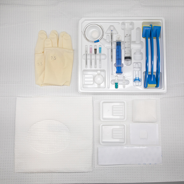 Kit combinado desechable Kit de anestesia epidural estéril